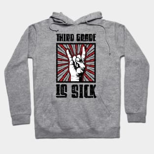 3rd Grade is Sick - Red - Barn Shirt USA Hoodie